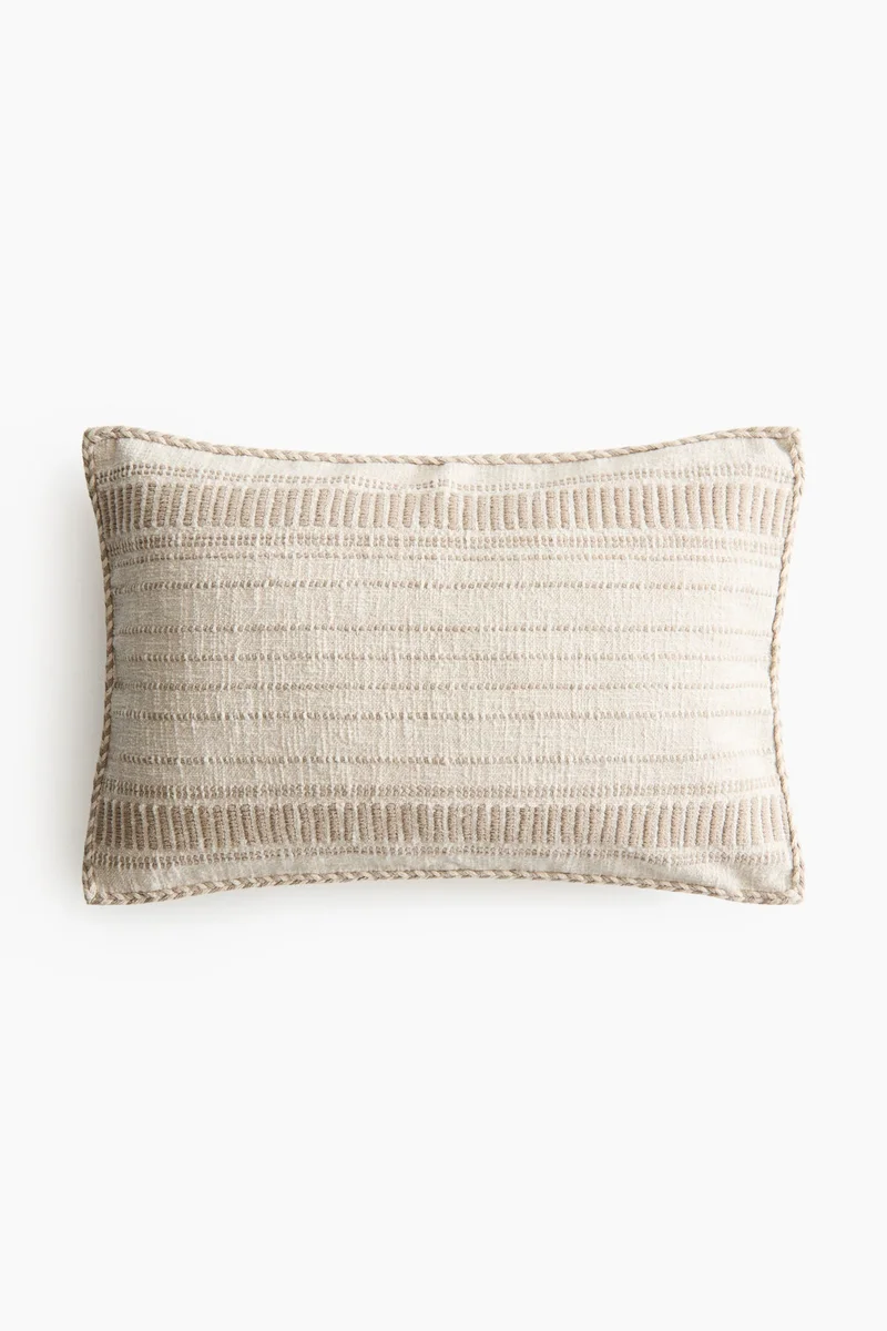 H&M Patterned cotton cushion cover