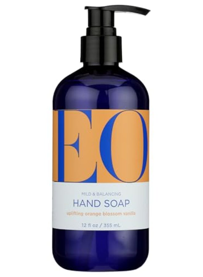 EO Orange Blossom Vanilla Hand Soap 12 Fl Oz - Image 1