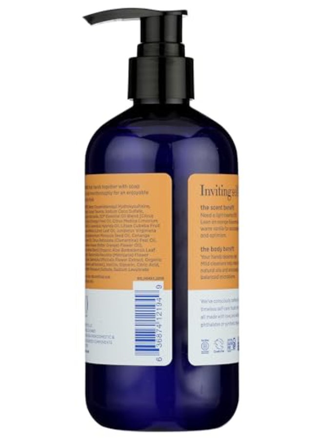 EO Orange Blossom Vanilla Hand Soap 12 Fl Oz - Image 4