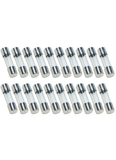 Electronicspices Electronic Spices 2A 250V 5mm x 20mm Fast Acting Glass Tube Cartridge Fuse Pack of 100  - Image 1