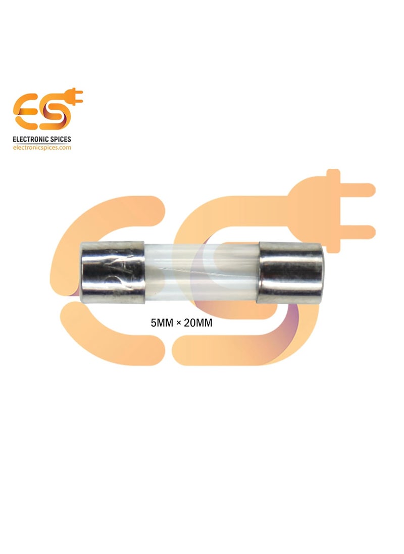 Electronicspices Electronic Spices 2A 250V 5mm x 20mm Fast Acting Glass Tube Cartridge Fuse Pack of 100  - Image 4