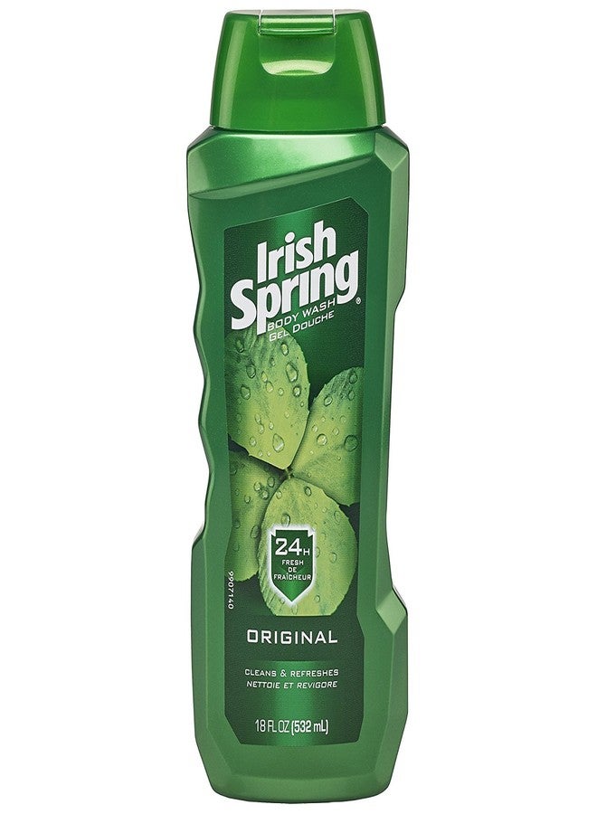 Irish Spring Body Wash, Original, 18 Fl Oz (Pack of 1) - Image 1