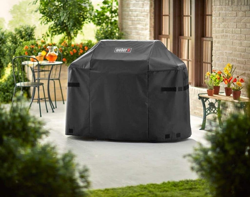 Weber Weber Spirit and Spirit II 300 Series Premium Grill Cover, Heavy Duty and Waterproof, Fits Grill Widths Up To 50 Inches  - Image 4