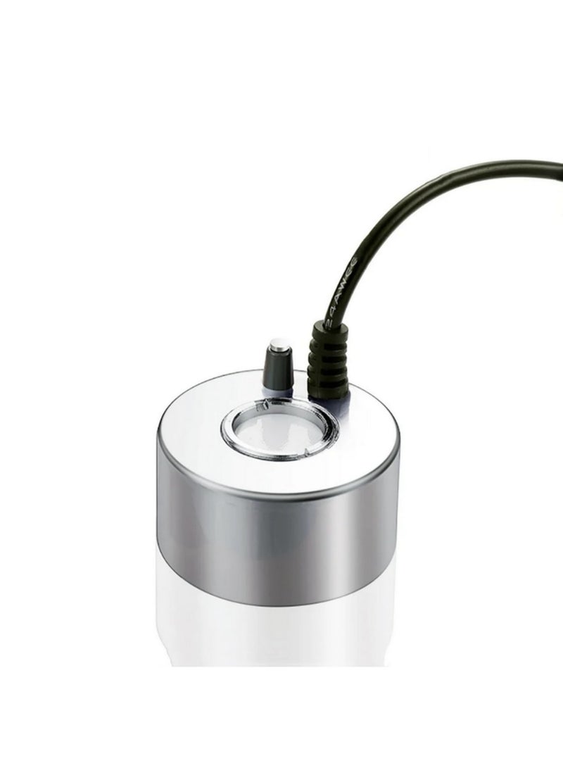 قطعة واحدة مرذاذ الضباب لتررم الزواحف، حوض الأسماك، مرذاد ضباب مصغر من الألومنيوم، ديكورات نوافير داخلية، ملحقات ممتعة لحوض مزروع، بدون قابس (بدون إضاءة) - Image 1