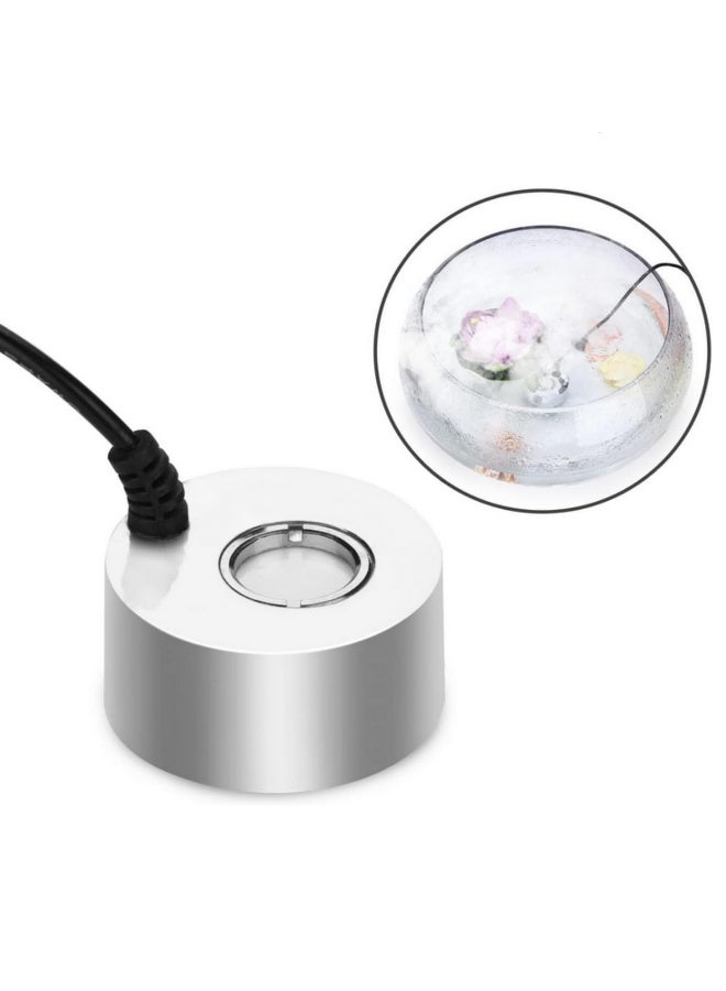 قطعة واحدة مرذاذ الضباب لتررم الزواحف، حوض الأسماك، مرذاد ضباب مصغر من الألومنيوم، ديكورات نوافير داخلية، ملحقات ممتعة لحوض مزروع، بدون قابس (بدون إضاءة) - Image 3