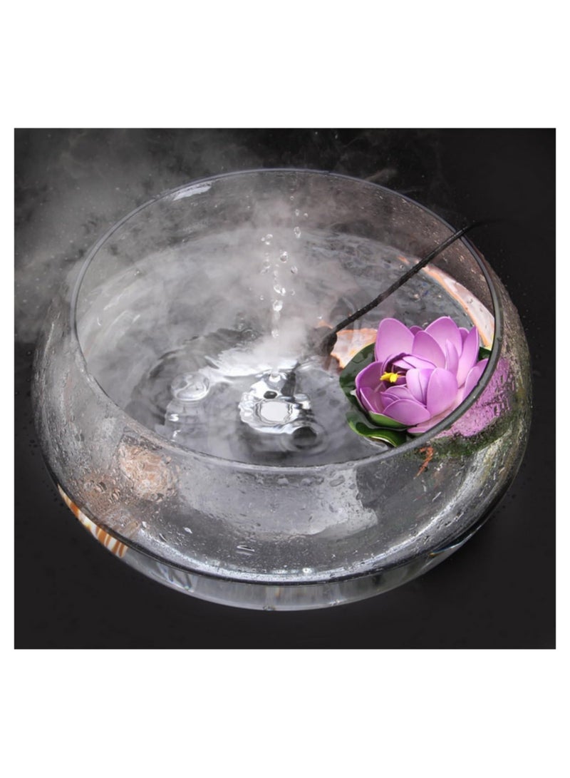 قطعة واحدة مرذاذ الضباب لتررم الزواحف، حوض الأسماك، مرذاد ضباب مصغر من الألومنيوم، ديكورات نوافير داخلية، ملحقات ممتعة لحوض مزروع، بدون قابس (بدون إضاءة) - Image 5