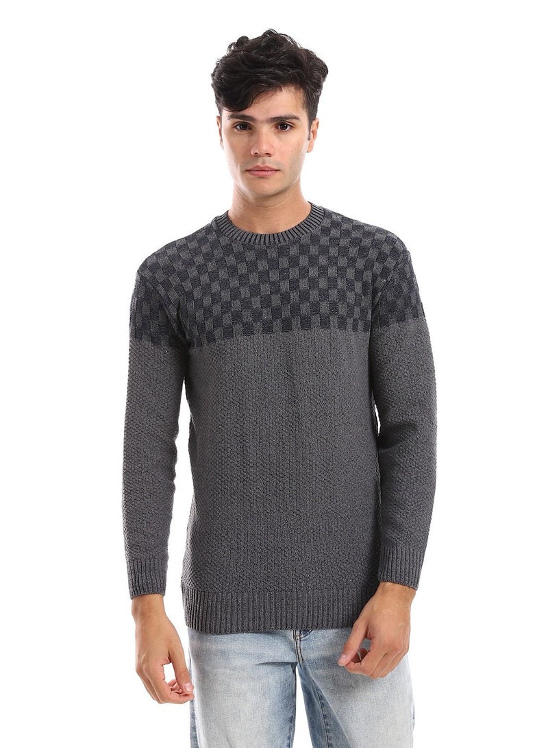 سيزار بلوفر رجالي صوف بتصميمات متعددة - Image 1