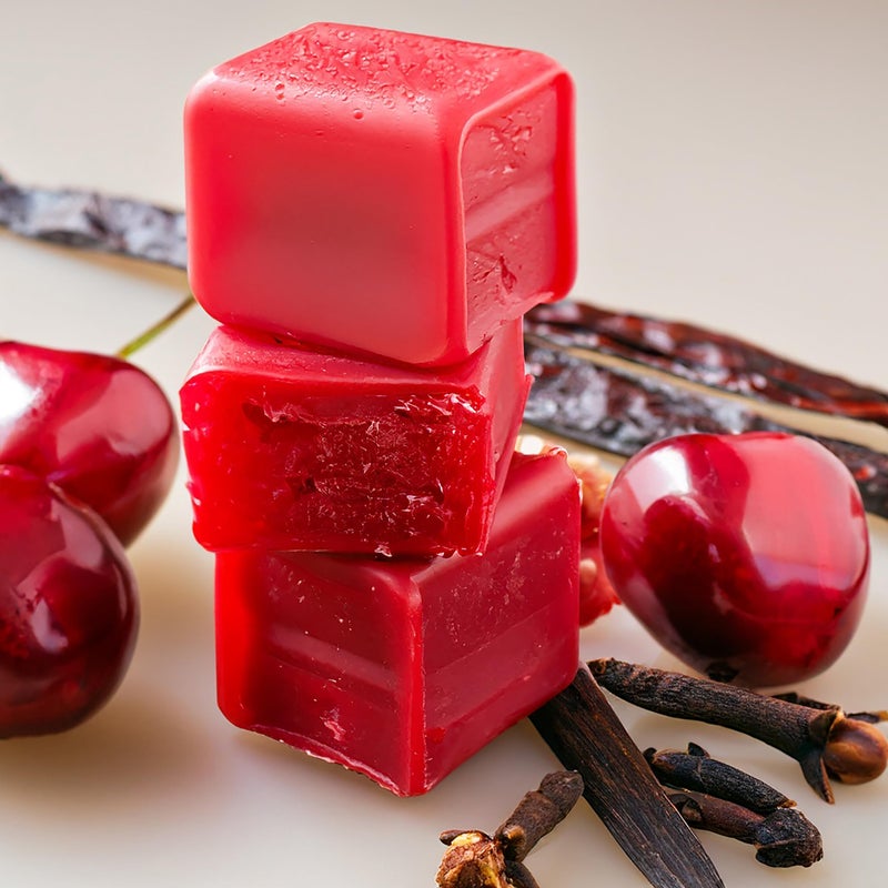 Candlecopia Black Cherry Strongly Scented Hand Poured Vegan Wax Melts, 12 Scented Wax Cubes, 6.4 Ounces in 2 x 6-Packs - Image 3