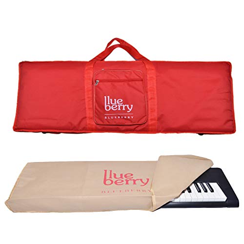 Blueberry KB-40 Keyboard Padded Gig Cover bag and Dust Cover Compatible With Casio CT-S1FH/CT-S1/CT-S400/CT-S200/LK-S250/CT-S300/CT-S100/CTK-2550/CTK-3500/CT-X700/CT-S195/CTK-1550 Keyboard - Image 1