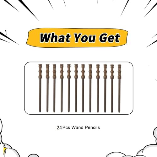 Col-Pary ColPary Wand Pencils Cosplay Party Supplies forBoysGirls Birthday School Party FavorsGoody Bag FillerHalloween DecorSchool Rewards24pcs - Image 5
