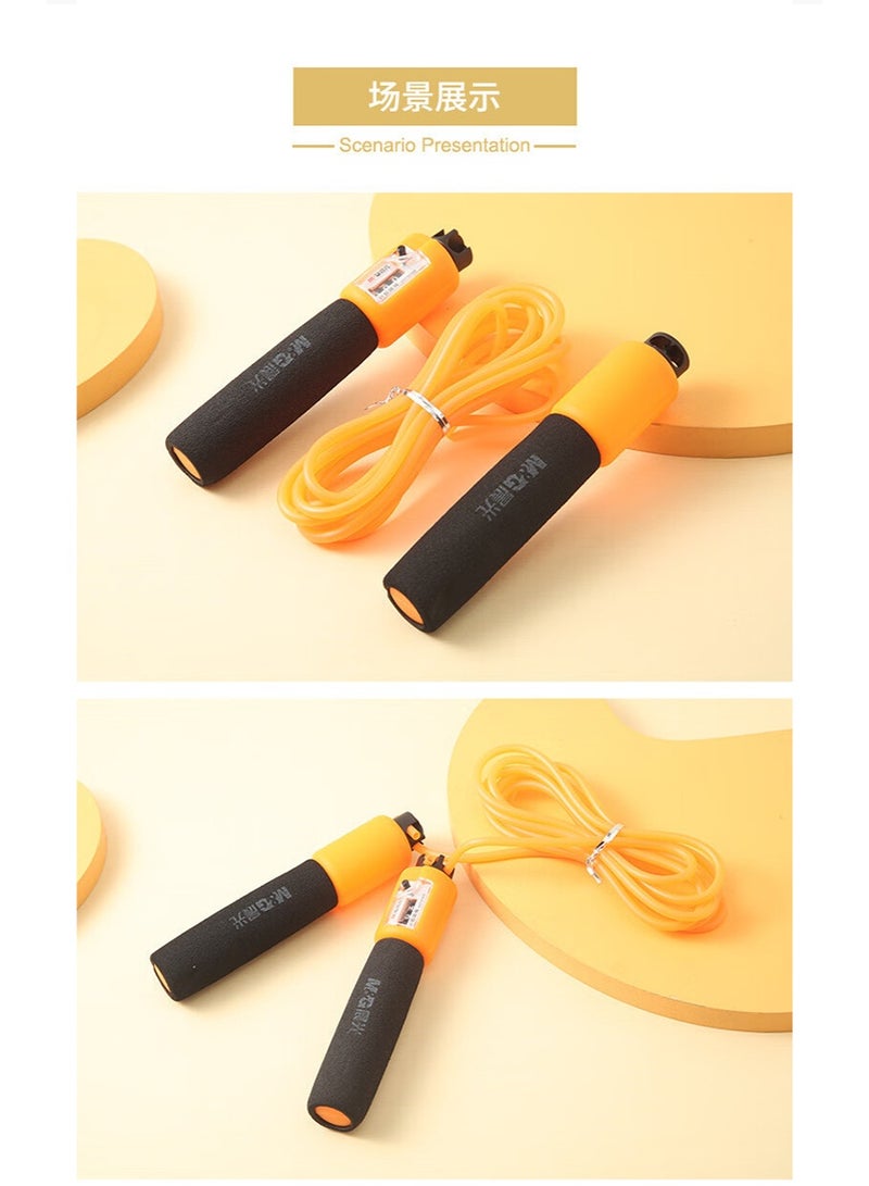 M&G Chenguang Adjustable Jump Rope with Counter – Foam Handle Skipping Rope for Fitness and Cardio Training - No:AST97434 - Image 5