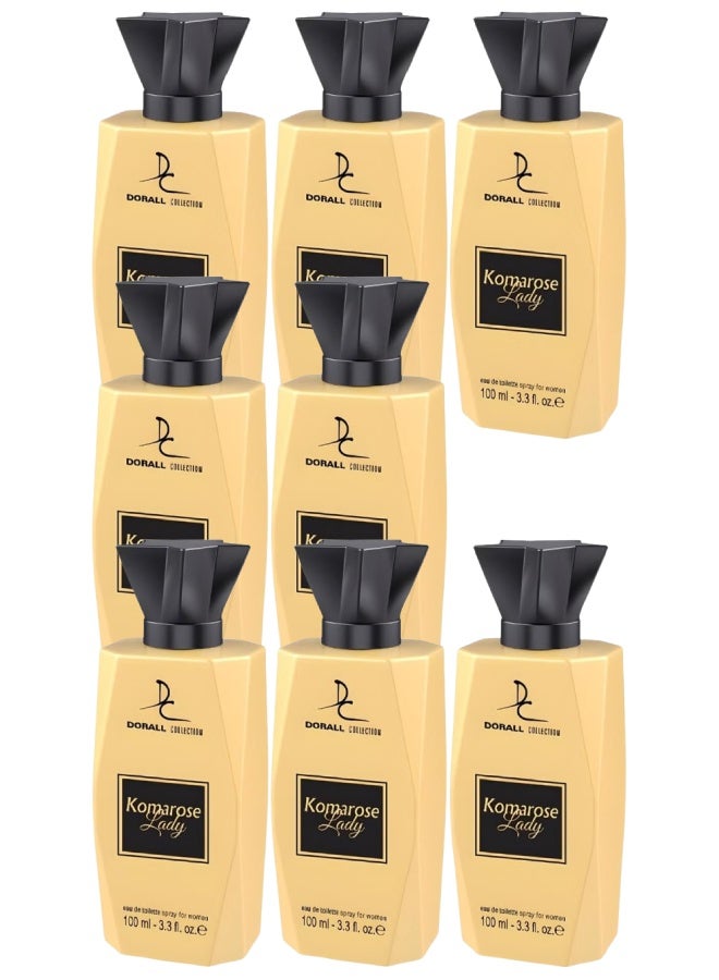 دورال كولكشن 8 قطع عطر كوماروس ليدي 100مل - Image 1