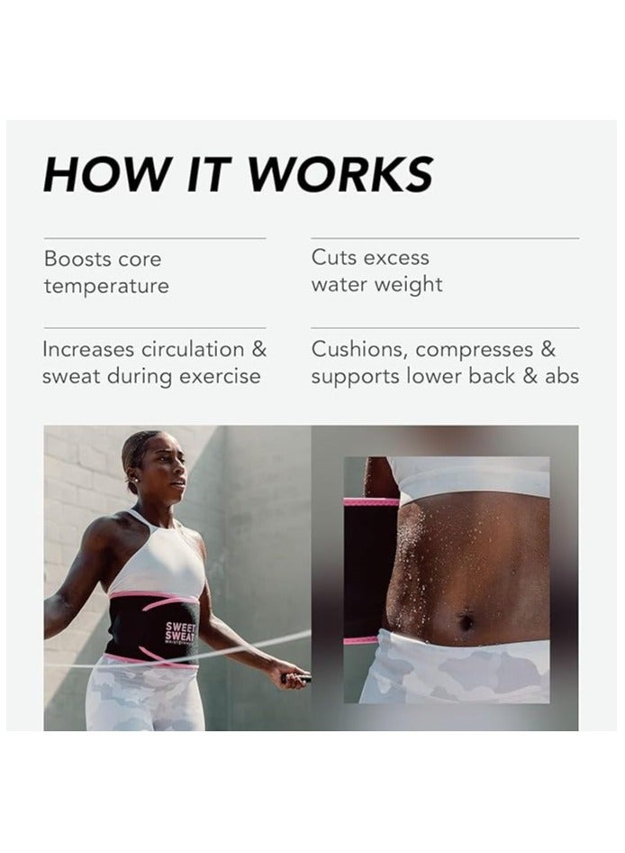 Waist Trimmer for Women and Men Sweat Band Waist Trainer for High-Intensity Training & Workouts - Image 2