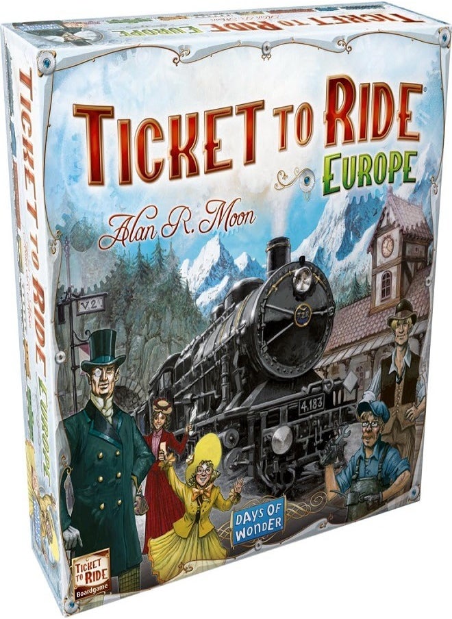 Days of Wonder Ticket to Ride : Europe (Board Game) - Build Train Routes Across Europe in this Sequel to the Hit Family Board Game  - Image 1