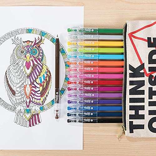 Pilot FriXion ColorSticks Erasable Gel Ink Pen, Fine Point 0.7 mm, Black, Pack of 1, Erasable Pen - Ideal for School, Journaling, & Office Writing - Image 5