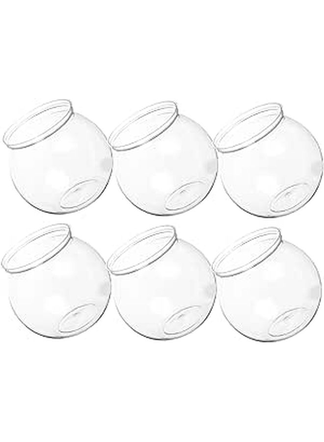 Didiseaon 6pcs Plastic Candy Bowl Set for Birthday Party Carnival Treats - Image 1