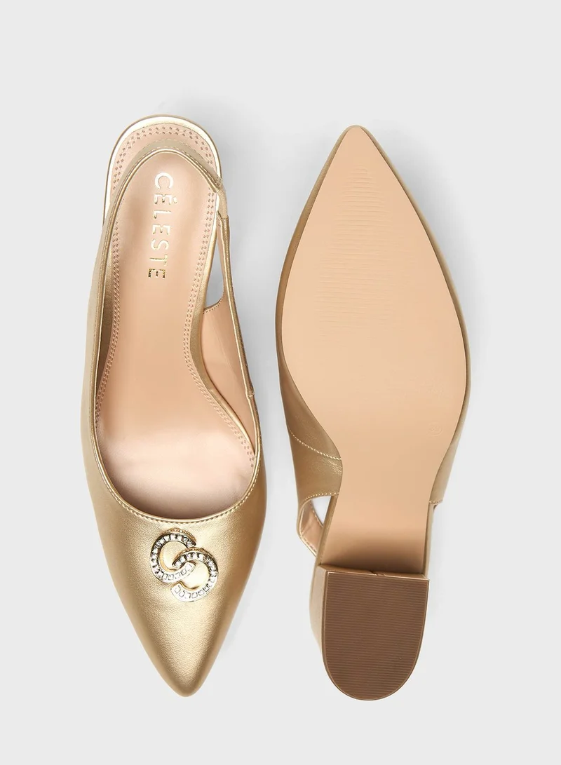 Celeste Sling Back Pumps