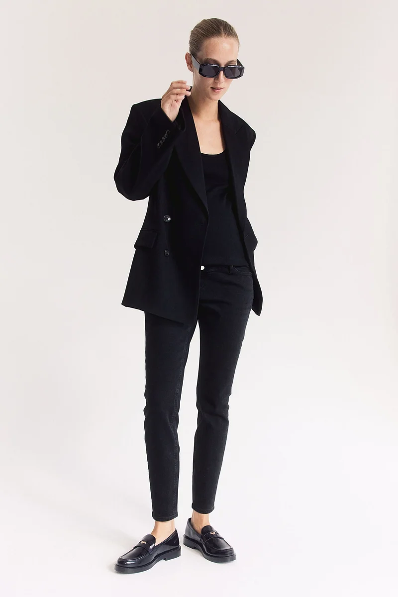 اتش اند ام Mama Slim Ankle Jeans