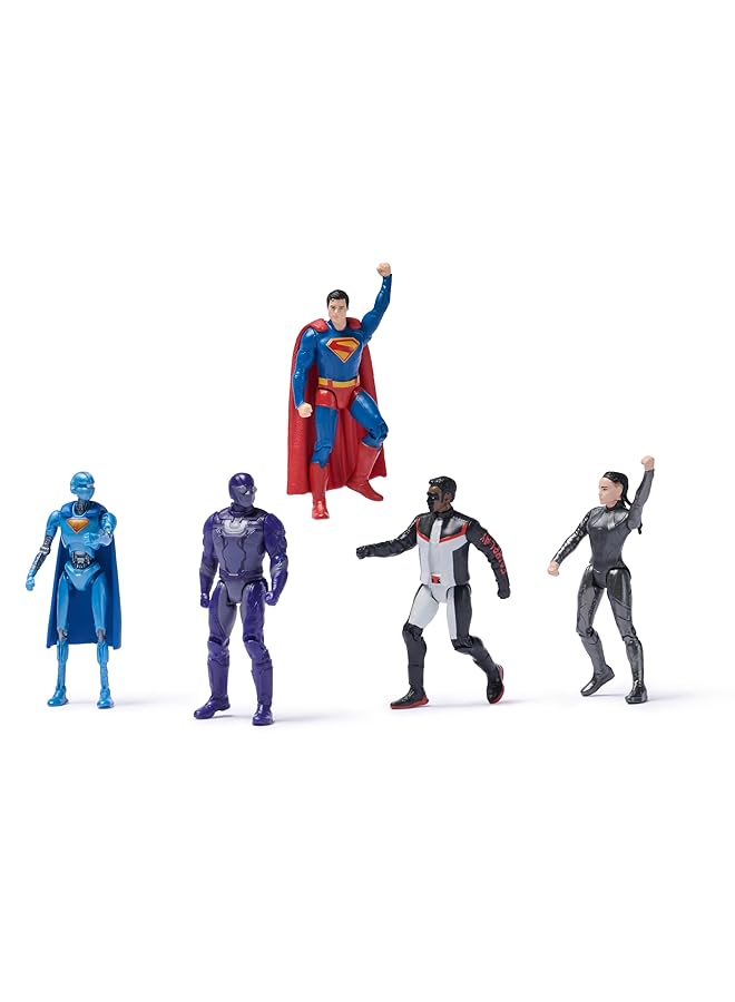 DC Comics Superman Heroes Vs. Villains 5 Pack 3 Inch Action Figure Stylized Superhero Figures With Dynamic Poses And Battle Ready Armor Kids Toys For Ages 4+ - Image 4