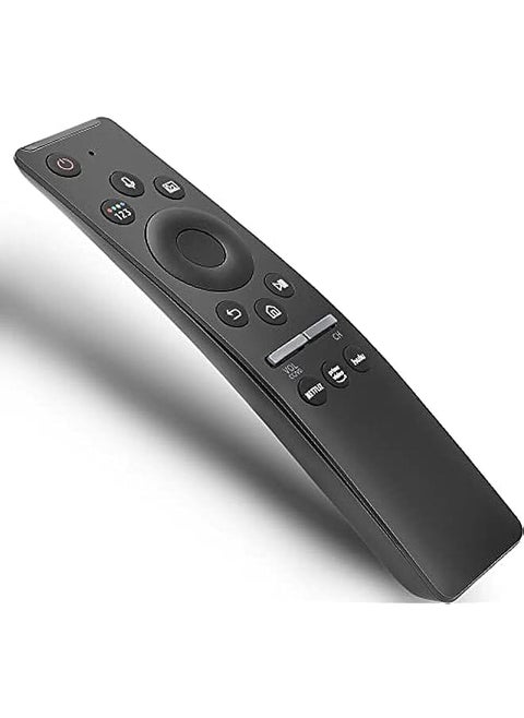 Universal Voice Remote Control For Samsung Smart Tv Led Qled 4K 8K Uhd Crystal Frame Hdr Curved Smart Tvs With Shortcut Buttons For Netflix Prime Video Hulu