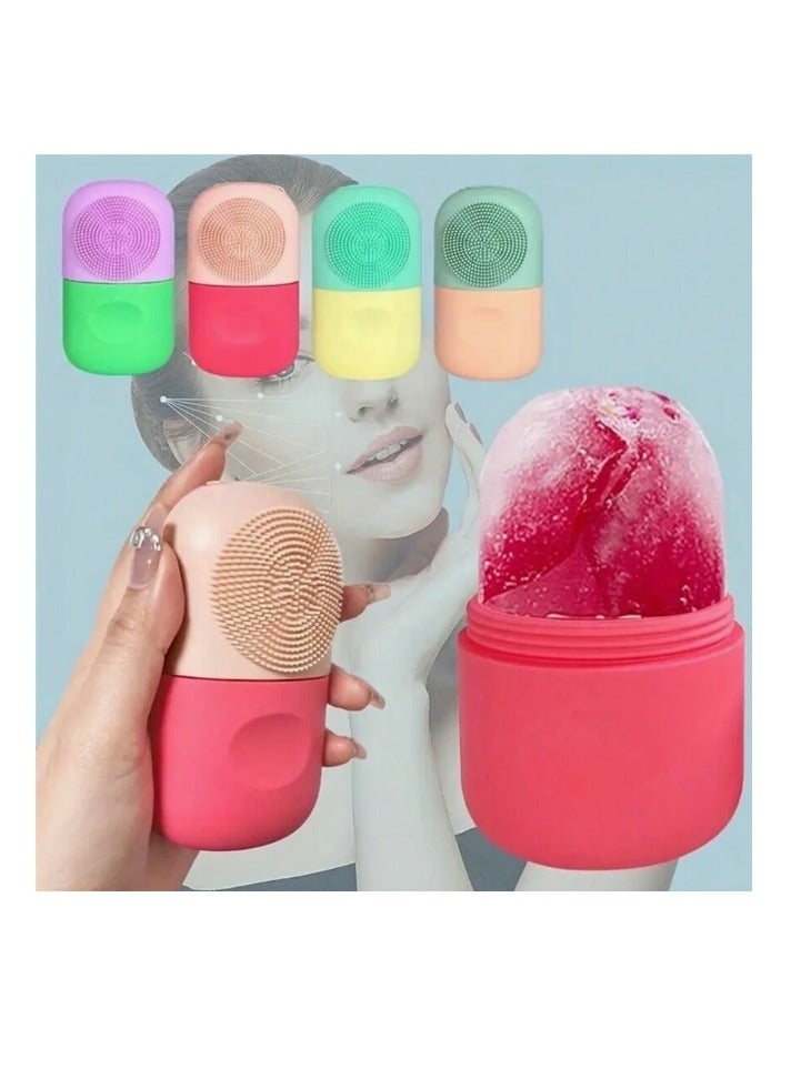 OASIS-TH Ice Roller for Face, Eyes & Neck. Ice Roller for Face Massager, Ice Face Roller, Reusable Silicone Facial Ice Roller for Glowing & Tighten Skin.  - Image 4