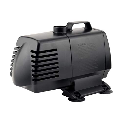 EcoPlus Eco 1267 Water Pump Fixed Flow Submersible Or Inline For Aquariums, Ponds, Fountains & Hydroponics - UL Listed, 1347 GPH, Black - Image 2