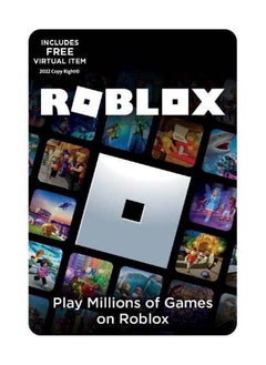 ROBLOX Roblox Gift Card POR 100 AED (Delivery Via SMS/ Whatsapp) 