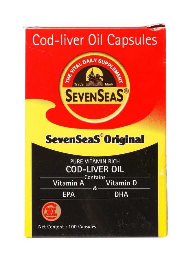 Sevenseas زيت كبد السمك الأصلي من سفن سيز سفيزيرا - 100 كبسولة، عبوة من 1 - Image 3