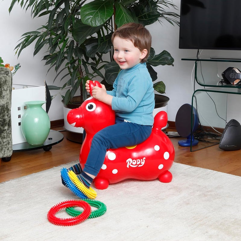 Gymnic Rody Horse Inflatable Toy - Blue - Image 5