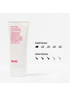 EVO EVO Easy Tiger Smoothing Hair Balm - Hold Styling Balm for All Hair Types - Provides Hair Smoothing & Reduces Frizz - 200ml / 6.8fl.oz  - Image 2