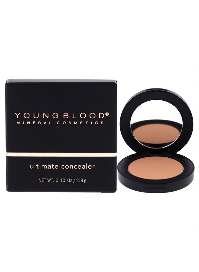 Clean Luxury Cosmetics Ultimate Concealer, Medium | Conceals Under Eye Dark Circles Full Coverage Brightening Non-Creasing Coverage for Discoloration and Spots | Vegan, Cruelty Free