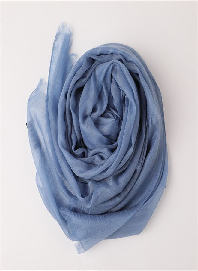 Loquat Solid Light Sunscreen Cashmere Scarf  - Image 1