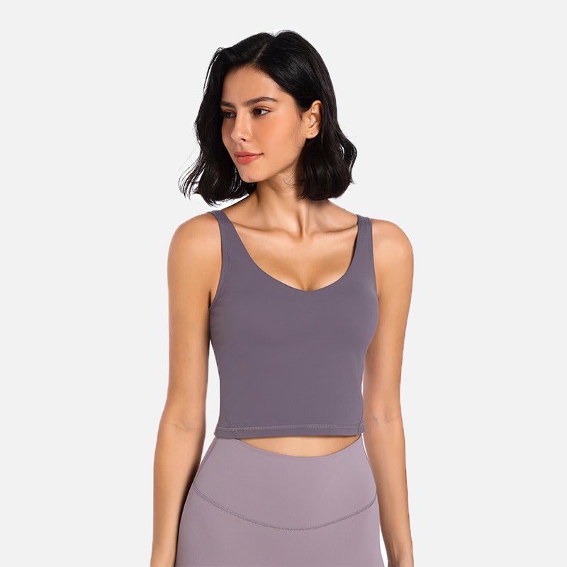 Align™Women'S Sports Vest U-Shaped Naked Fitness Running Beauty Back Yoga Top Lulu Same - Image 1