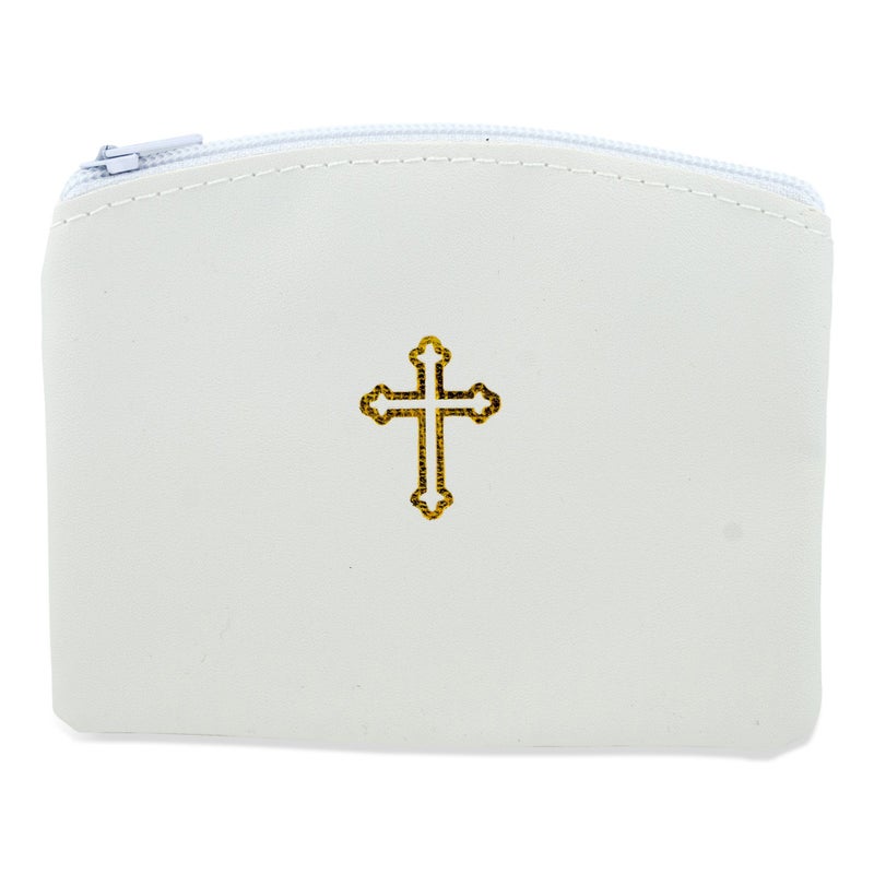 VENERARE Venerare Beautiful Catholic Rosary Case 2 White 