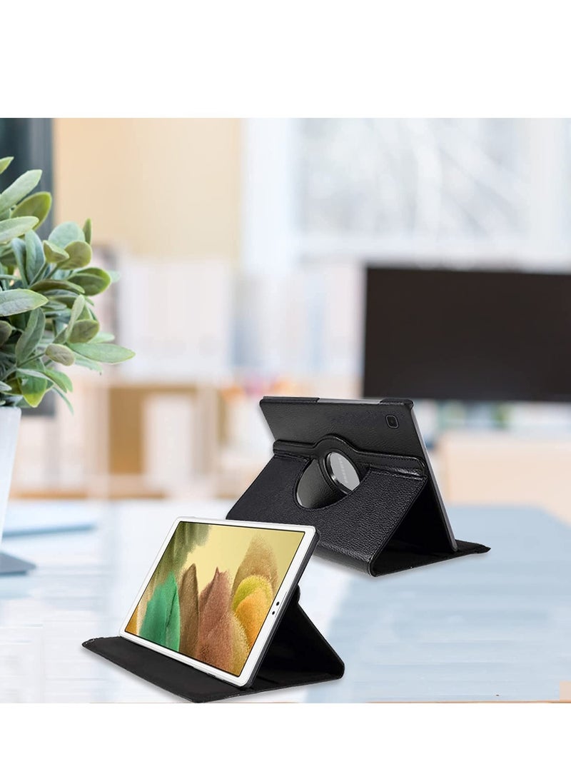 ELTRAZONE Galaxy Tab A7 Lite Case, Samsung Tab A7 Lite Case, 360° Rotating Multi-Angle Stand, PU Leather Flip Folio Case For Samsung Galaxy Tab A7 Lite T220/T225 Case (Black) - Image 3