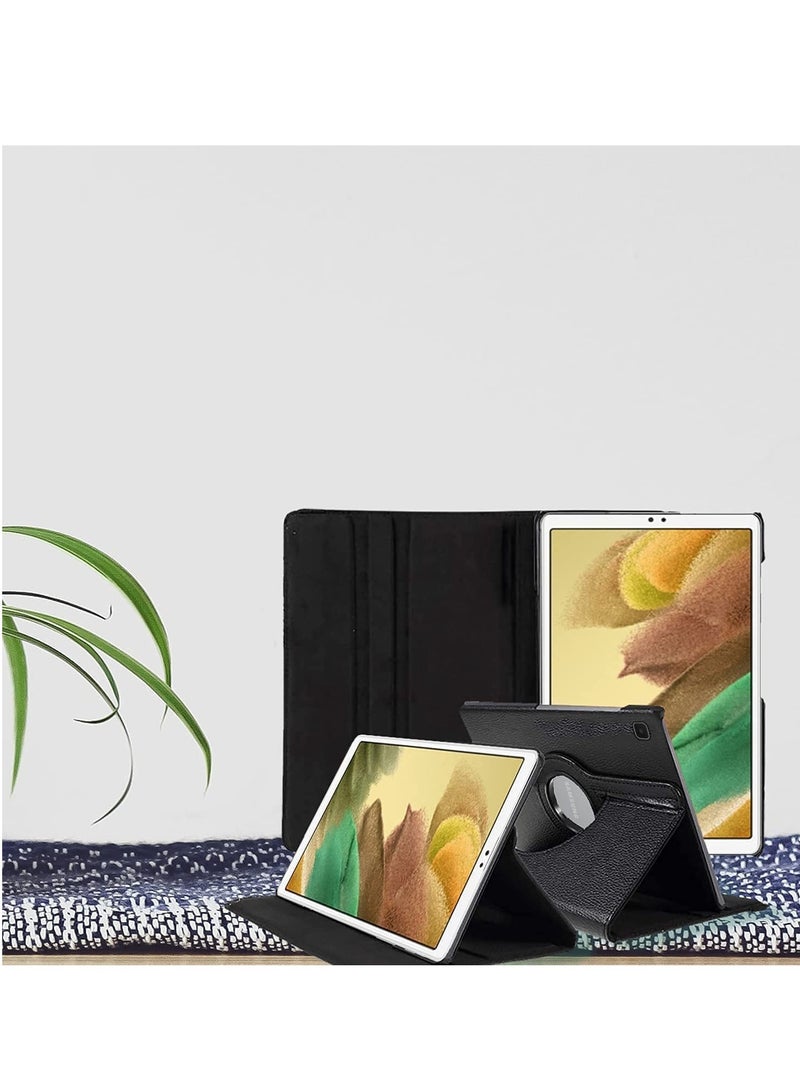 ELTRAZONE Galaxy Tab A7 Lite Case, Samsung Tab A7 Lite Case, 360° Rotating Multi-Angle Stand, PU Leather Flip Folio Case For Samsung Galaxy Tab A7 Lite T220/T225 Case (Black) - Image 2