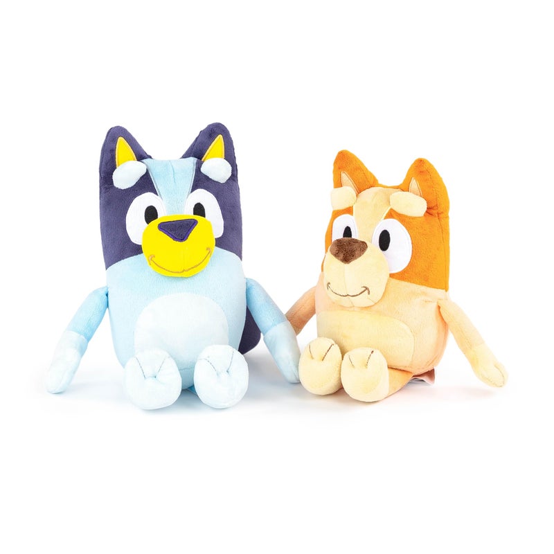 Jay Franco Bluey Bingo Plush Pillow Buddy Set Super Soft Character Pillows Polyester Microfiber 12 inches - Image 2