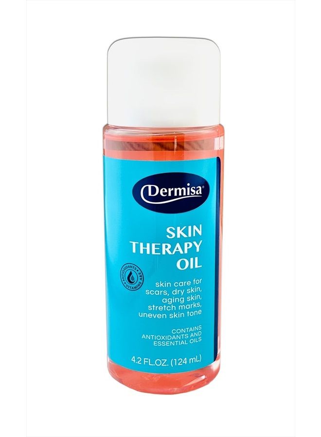 DERMISA زيت علاج البشرة | زيت مرطب عميق متعدد الاستخدامات | يحتوي على فيتامين E و A، البابونج، إكليل الجبل، القطيفة، عباد الشمس، زيت اللافندر | 4.2 أونصة | عبوة من 1 - Image 2