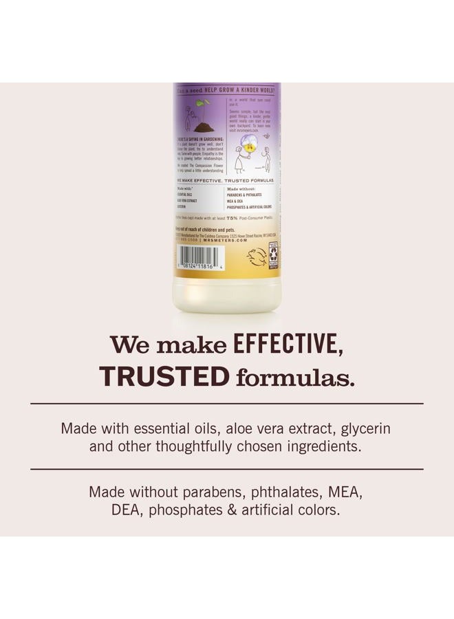 Mrs. Meyer's Liquid Dish Soap, Biodegradable Formula, Compassion Flower, 16 fl. oz - Pack of 3 - Image 4