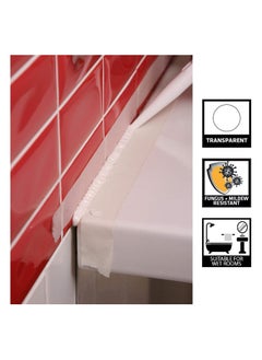 SIKA Sika Sikasil 117 Transparent Anti fungal acetoxy silicone sealant for sanitary applications  - Image 3