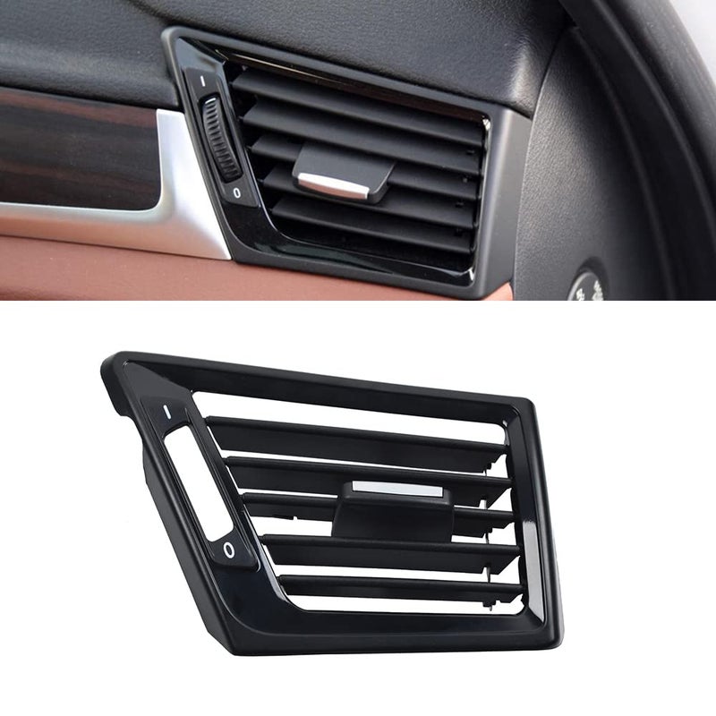 Goodithy Front Right Air Conditioning Grille Panel Dashboard Piano Black Air Vent Outlet Cover Trim Replacement for BMW X1 E84 2010 2011 2012 2013 2014 2015 Right