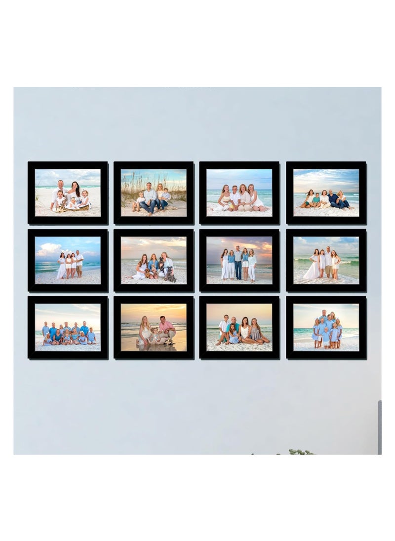 Generic - A4 Photo Frame, Wall & Tabletop , 20x30CM ( Black ) - Image 1