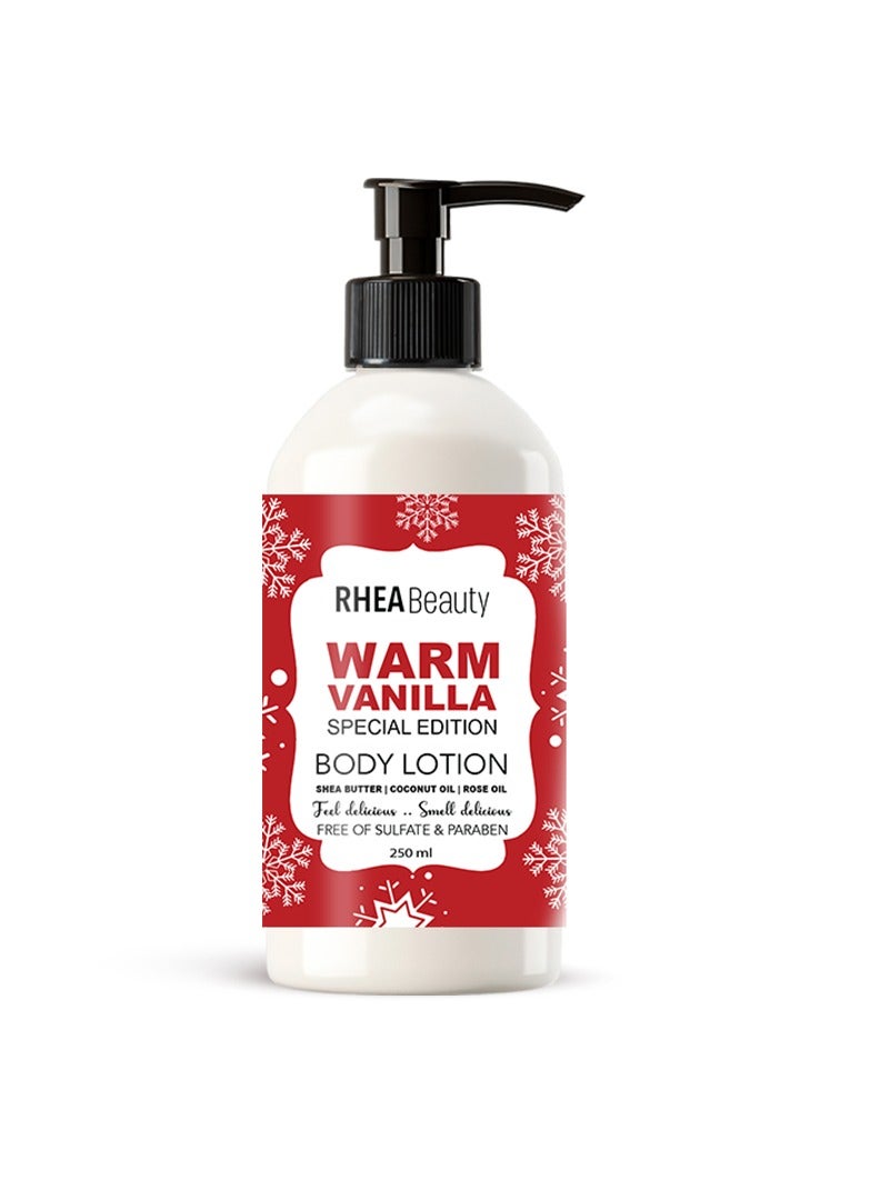 Rhea beauty Warm vanilla special edition shower gel
