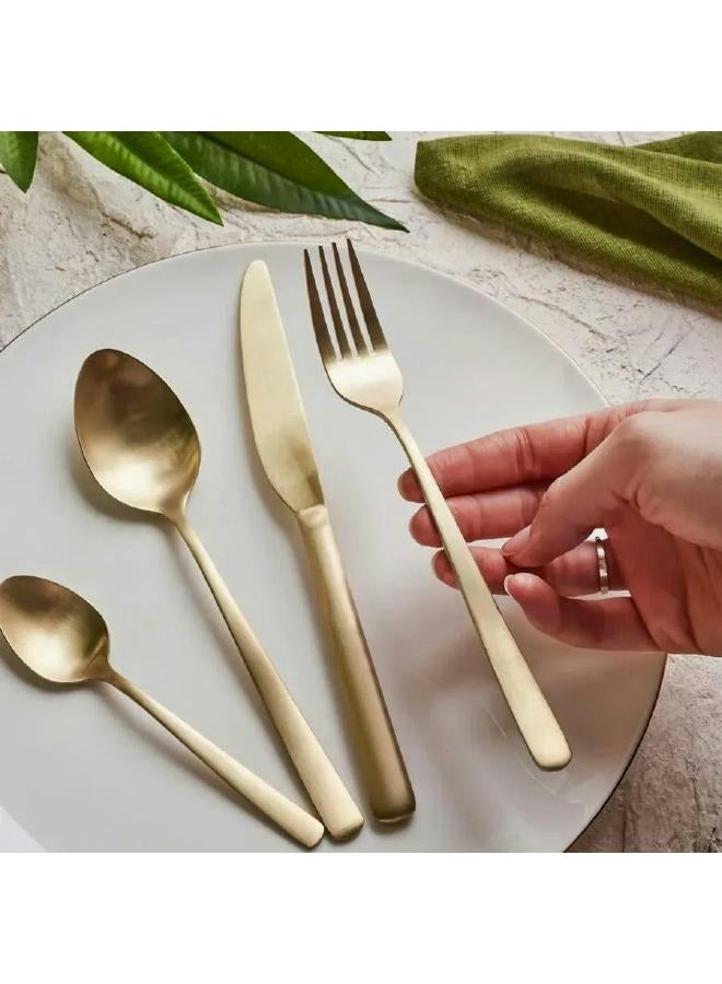 لوفت طقم ملاعق 24 قطعة,أخضر,ستانلس-173746 - Image 1