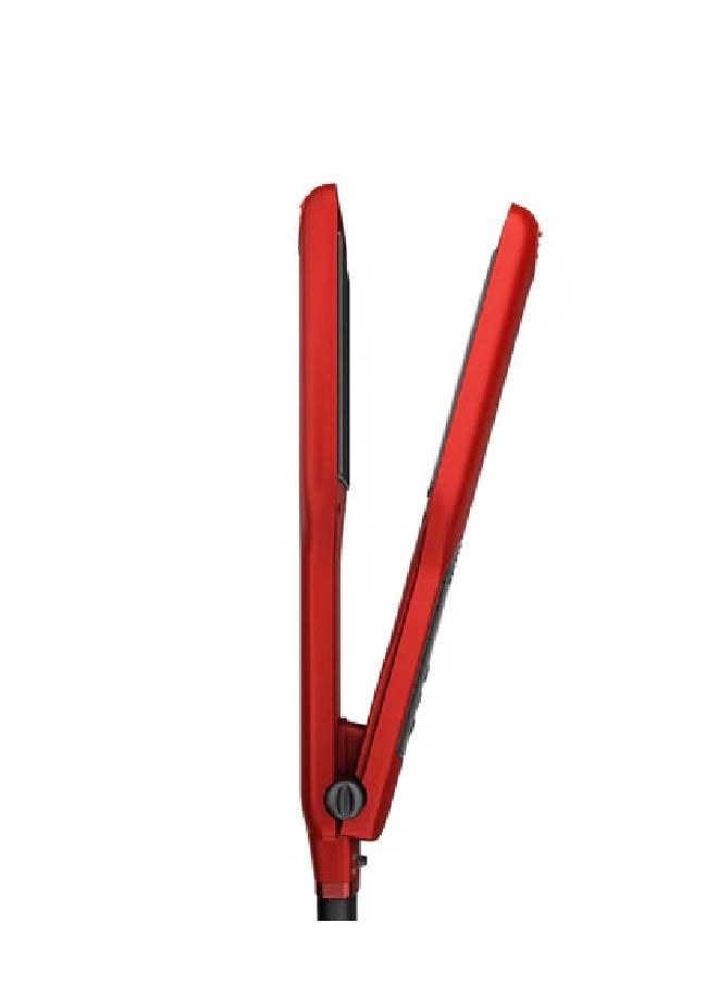 Rush Brush - Rush Brush X1 Wide Straightener, LED screen, Auto shutdown, Safety lock - Red - Image 1