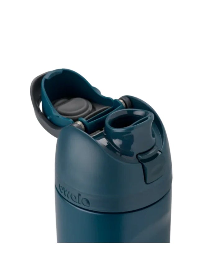 زجاجة ماء Owala FreeSip Twist Insulated من الفولاذ المقاوم للصدأ مع قش للرياضة والسفر، خالية من BPA، 24 أوقية - Image 4