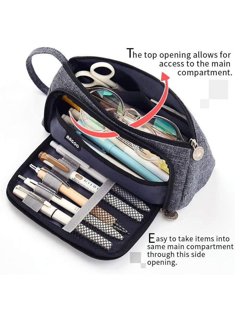 Y&D Large Capacity Simple Multi Functional Creative Stationery Bag  - Image 4