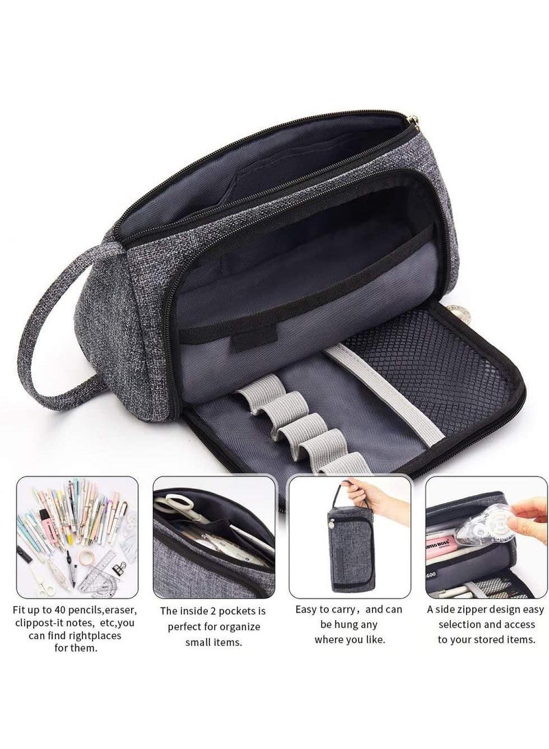 Y&D Large Capacity Simple Multi Functional Creative Stationery Bag  - Image 2