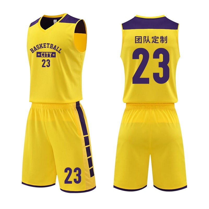 Basketball Uniform Suit Boys And Kidsren'S Jersey Primary School Student Training Camp Adult Game Team Uniform Group Purchase Quick-Drying Vest Women'S Summer - Image 5