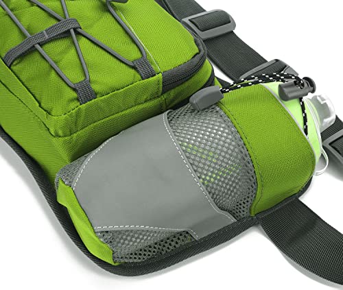 YUOTO Waist Pack with Water Bottle Holder for Running Walking Hiking, Fanny Pack Hydration Belt - Image 4
